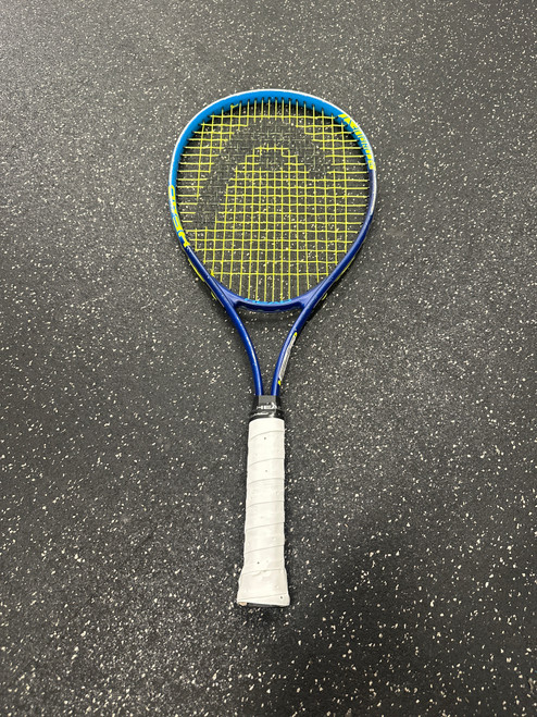 Vist Large View of Product Image Which is Used Head TI CONQUEST Adult Tennis Racquet Royal Blue Unknown