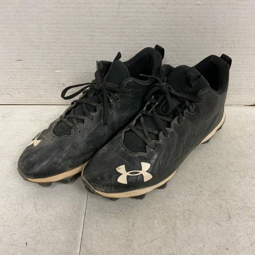 Vist Large View of Product Image Which is Used Under Armour BB/SB Cleats Black Senior 8