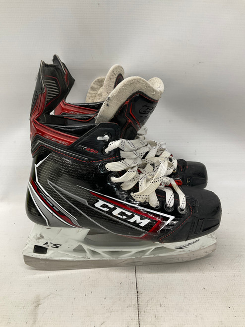 Vist Large View of Product Image Which is Used CCM FT490 Senior Hockey Skate Black Senior 7