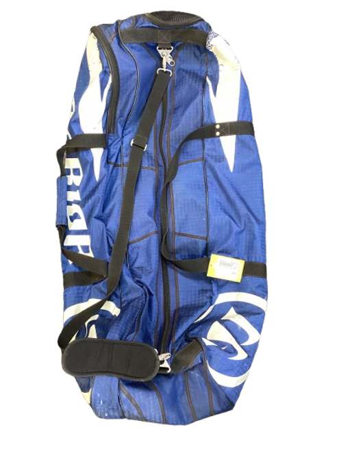 Vist Large View of Product Image Which is Used Warrior Player Carry Bag Navy And White