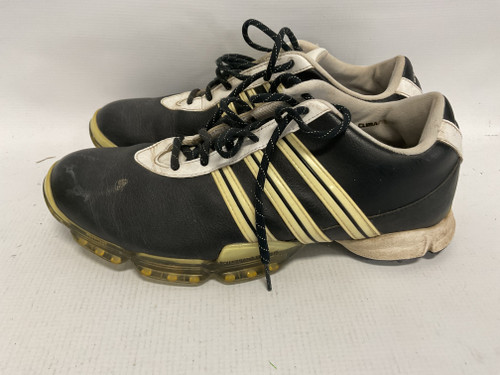 Vist Large View of Product Image Which is Used Adidas Mens Golf Shoes Black Senior 8