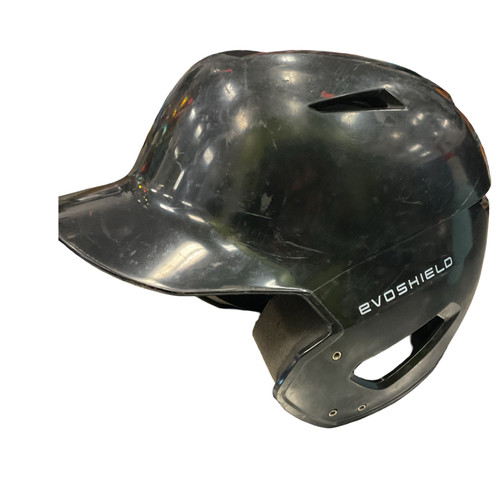 Vist Large View of Product Image Which is Evoshield EVOSHIELD HELMET Batting Helmet No Mask Black SM