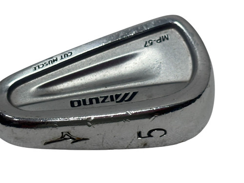 Vist Large View of Product Image Which is Used Mizuno MP-57 Mens Individual Iron RH 5 Iron 38" w/ Dynamic Gold S300 Shaft