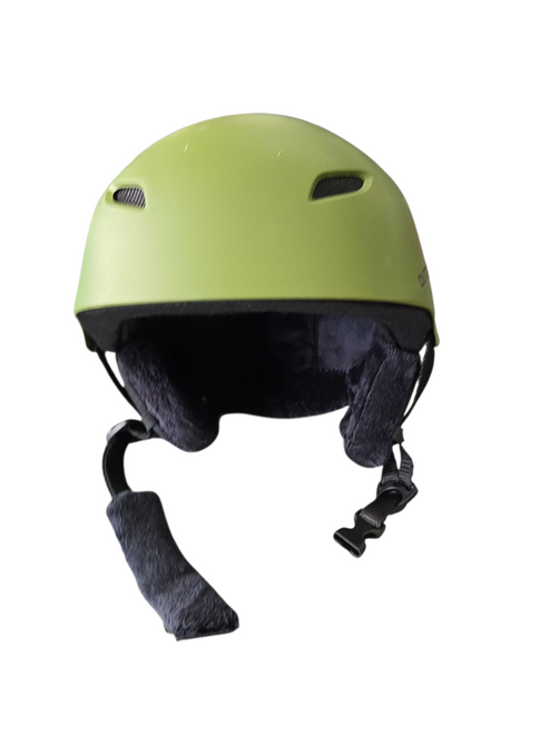Vist Large View of Product Image Which is Used OUTDOOR MASTER HELMET Snowsport Helmet Adult Olive Green LG