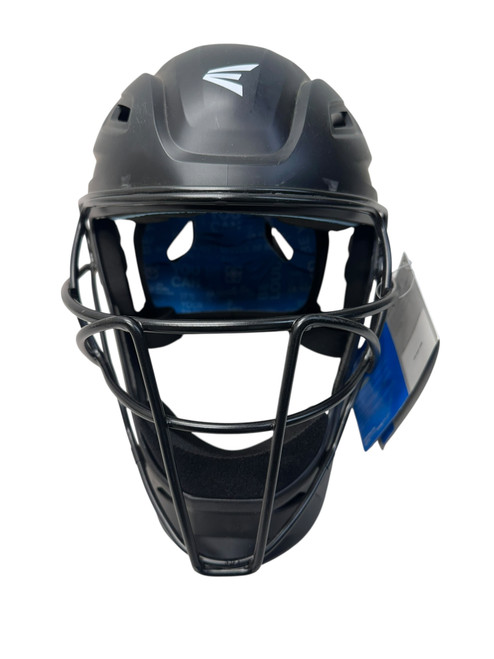 Vist Large View of Product Image Which is Used Easton JENN SCHRO VERY BEST MASK Catchers Helmet w/Mask Black M/L