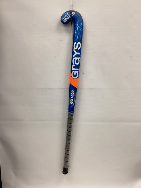 Vist Large View of Product Image Which is Used Grays Field Hockey GX1000 FH Complete Stick Royal Blue 37"