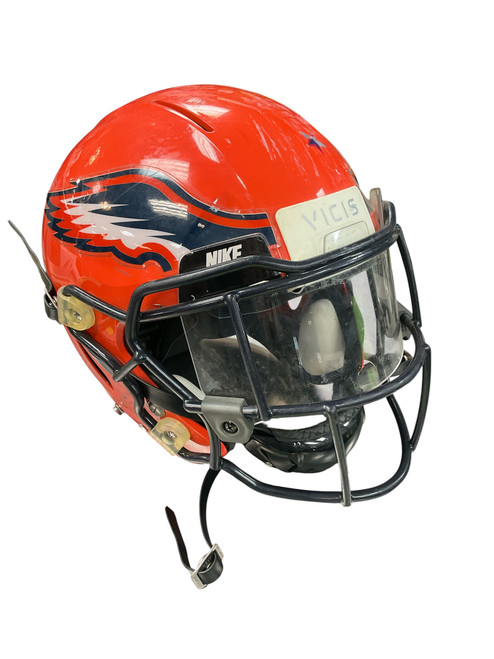 Vist Large View of Product Image Which is Used VICIS YOUTH L HELMET FB Helmet Orange MD