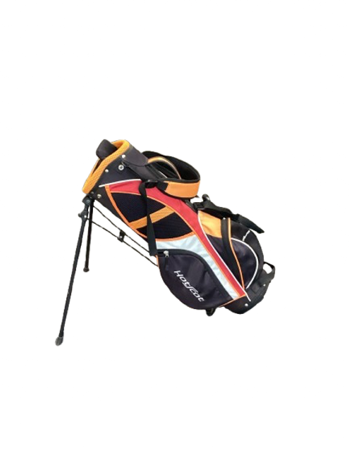 Vist Large View of Product Image Which is Used Tommy Armour HOTSCOT Jr Stand Bag Black And Copper