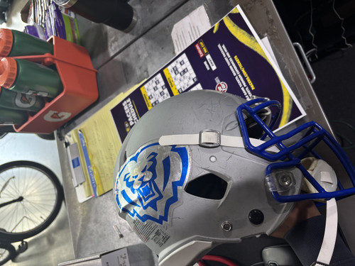 Vist Large View of Product Image Which is Used Riddell SPEED ICON FB Helmet Grey LG
