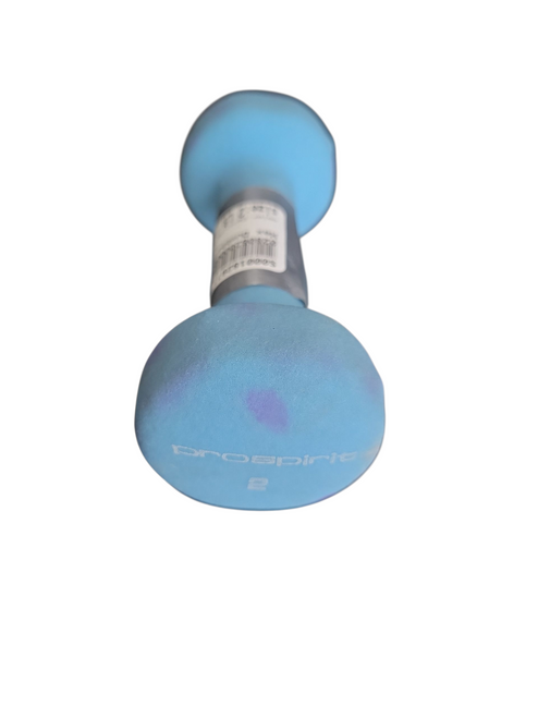 Vist Large View of Product Image Which is Used Hex Dumbbell (Each) Carolina Blue 2 lb