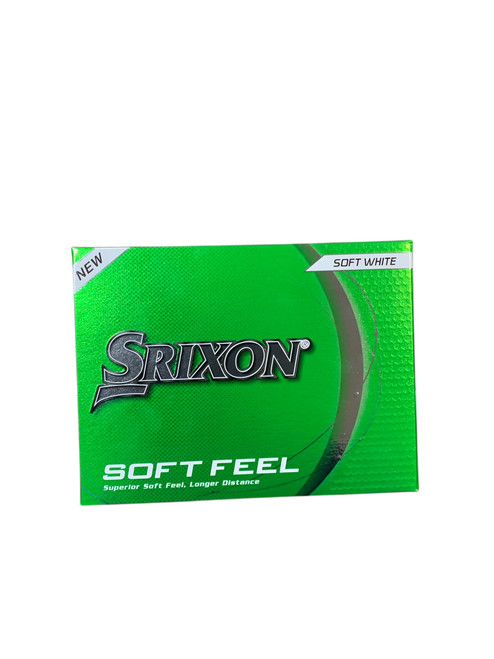 Vist Large View of Product Image Which is New SRIXON SOFT FEEL DOZEN WHT
