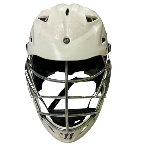 Vist Large View of Product Image Which is Used Warrior EVO Lacrosse Helmet White One Size