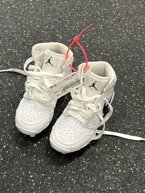 Vist Large View of Product Image Which is Used Nike Youth FB Cleats White Youth 10.0