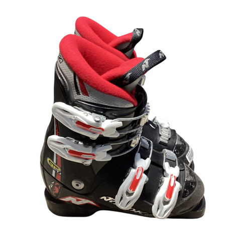 Vist Large View of Product Image Which is Used Nordica GP TJ Boys DH Ski Boot Black 200 MP - Y13.5