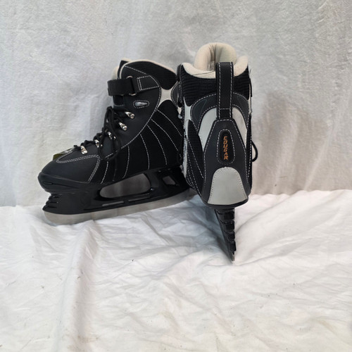 Vist Large View of Product Image Which is Used COUGAR SOFT BOOT ICE SKATES Mens Softboot Skate Black Senior 7