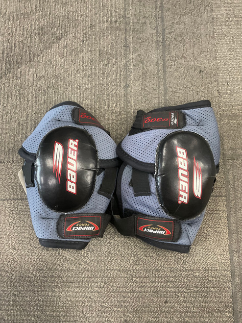 Vist Large View of Product Image Which is Used Bauer EP3000 JR. Junior Elbow Pads Grey M/L