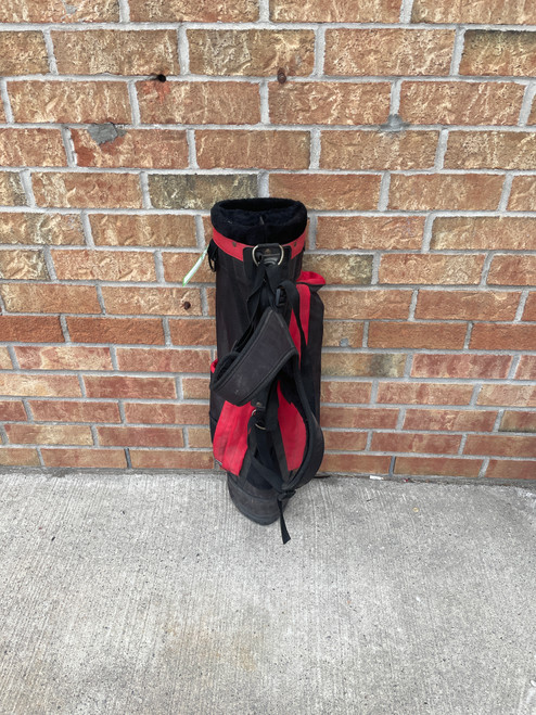Vist Large View of Product Image Which is Used JR PRO Jr Stand Bag Black And Red
