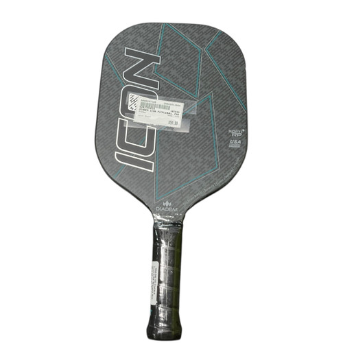Vist Large View of Product Image Which is Used Diadem ICON Pickleball Racquet Black