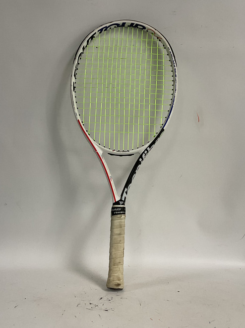Vist Large View of Product Image Which is Used TECNIFIBRE T-FIGHT TOUR 26 Adult Tennis Racquet White Unknown