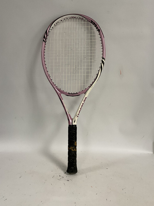 Vist Large View of Product Image Which is Used Wilson CORAL REEF BLX Adult Tennis Racquet Pink Unknown