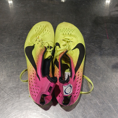 Vist Large View of Product Image Which is Used Nike Track & Field Cleats Adult Yellow Senior 12.5