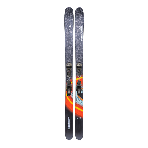 Vist Large View of Product Image Which is New Line Pandora 92 2026 Skis with Quikclik Bindings- 168cm