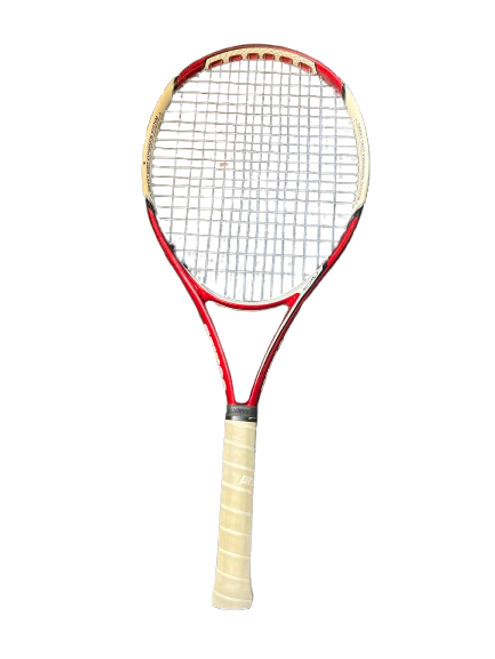 Used Prince HORNET 110 Adult Tennis Racquet Red 4 1/2" 11843-S000017571 Vist Large View of Product Image Which is Used Prince HORNET 110 Adult Tennis Racquet Red 4 1/2"