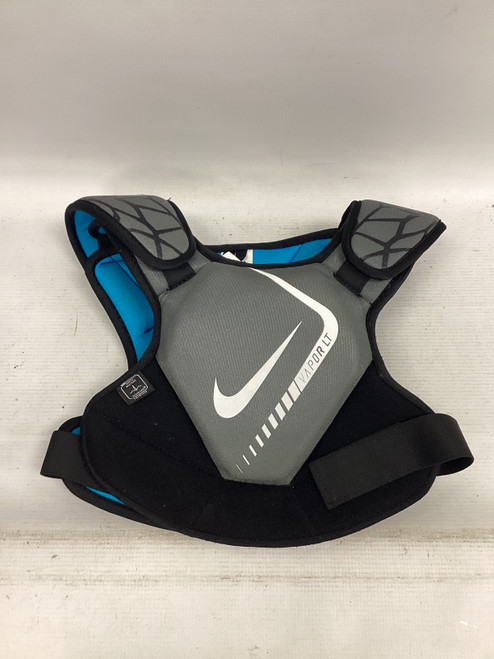 Vist Large View of Product Image Which is Used Nike VAPOR LT LINER Lacrosse Shoulder Pads Grey MD