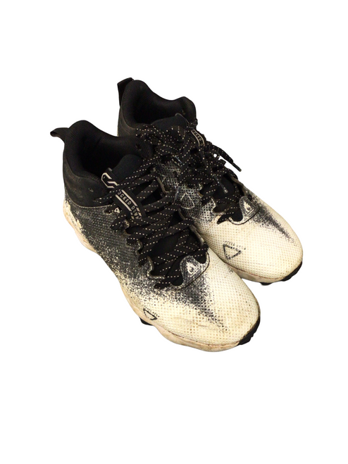 Vist Large View of Product Image Which is Used Under Armour Jr FB Cleats White Junior 02