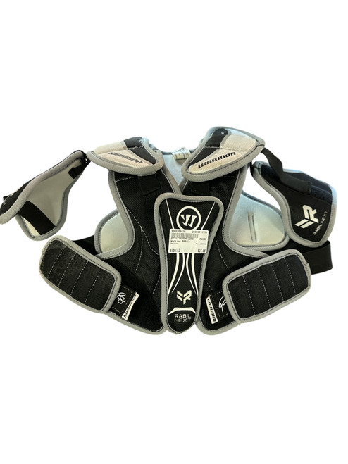 Vist Large View of Product Image Which is Used Warrior RABIL Junior Shoulder Pads LG