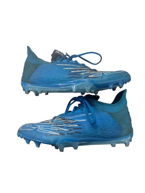 Vist Large View of Product Image Which is Used New Balance LAX Cleats Mens Royal Blue Senior 6.5