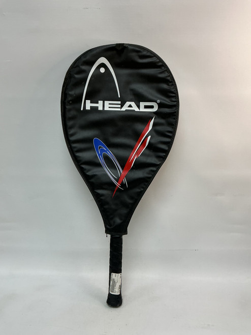 Vist Large View of Product Image Which is Used Head TI TYPHOON Adult Racquetball Racquet White 4 1/4"
