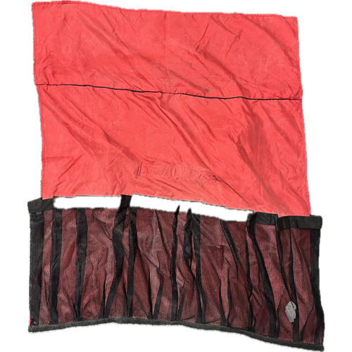 Vist Large View of Product Image Which is Used BB/SB Hanging Fence Bat Bag Red