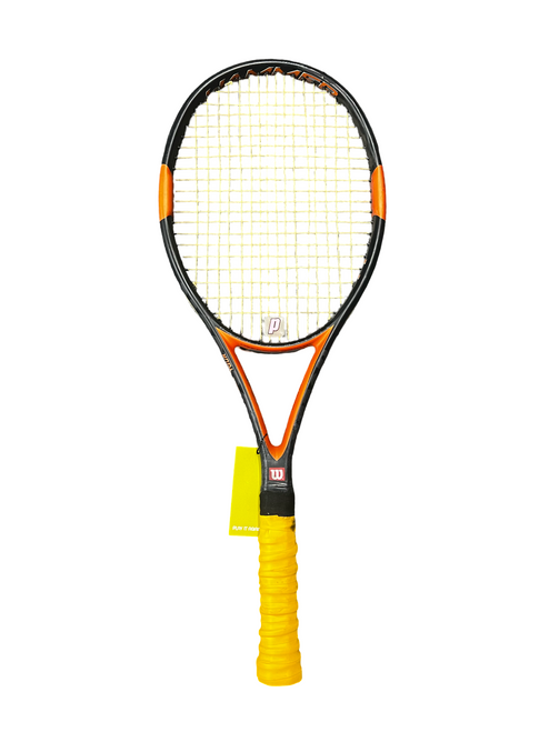 Vist Large View of Product Image Which is Used Wilson HAMMER TOUR Adult Tennis Racquet None 4 3/8"