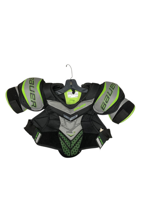 Vist Large View of Product Image Which is Used Bauer SUPREME ONE.6 JR SHOULDER Junior Shoulder Pads SM
