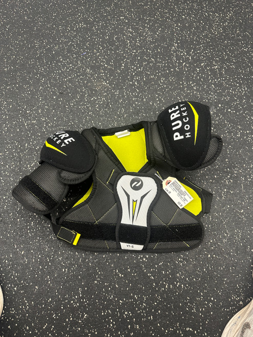 Vist Large View of Product Image Which is Used Pure Hockey SHOULDER PAD Youth Shoulder Pads SM