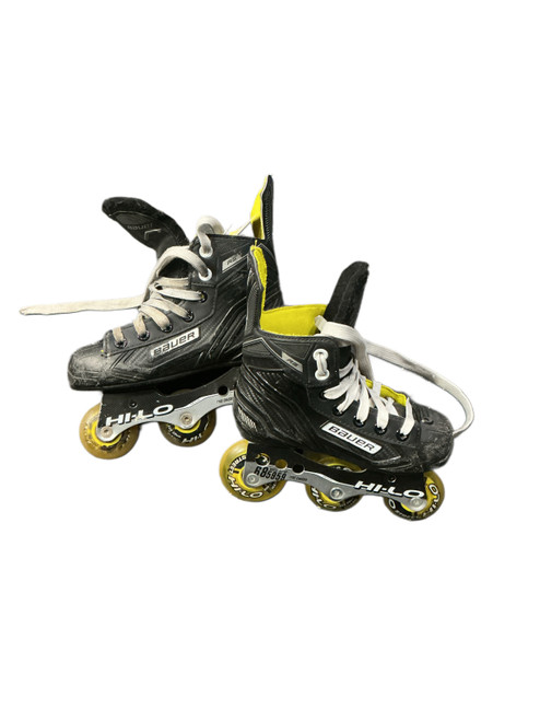 Vist Large View of Product Image Which is Used Bauer BAUER ROLLER SKATES Junior Roller Quad Skates Black Junior 03