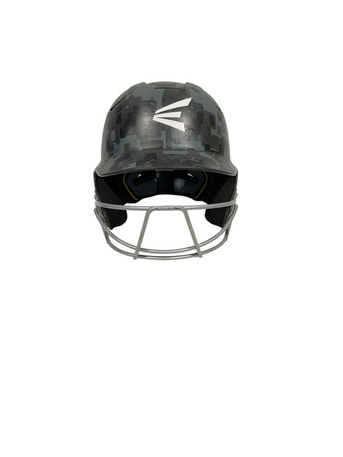 Vist Large View of Product Image Which is Used Easton JR Batting Helmet w/Mask Grey MD