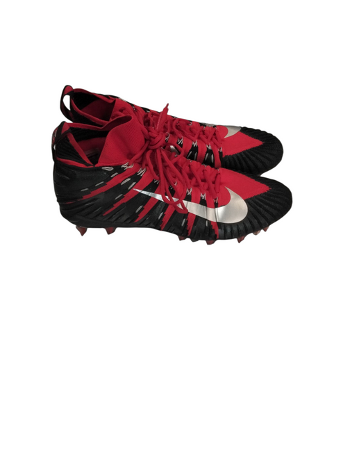 Vist Large View of Product Image Which is Used Nike Adult FB Cleats Red Senior 12