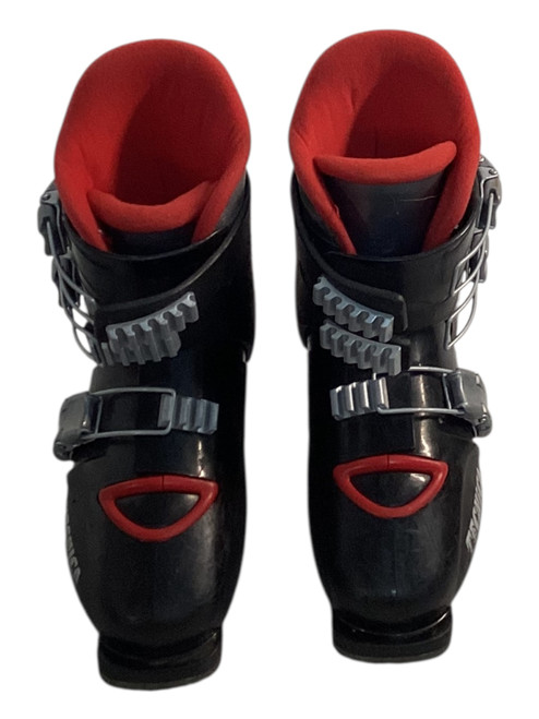 Vist Large View of Product Image Which is Used Tecnica TJR Boys DH Ski Boot Black 150 MP - Y08
