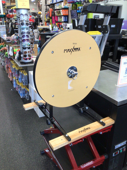 Vist Large View of Product Image Which is Used MAXXMMA SPEED BAG PLATFORM KIT Boxing Bag Stand