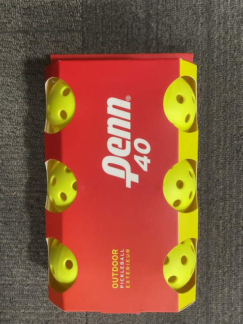 Vist Large View of Product Image Which is Used Penn 40 6 PACK Pickleball Balls