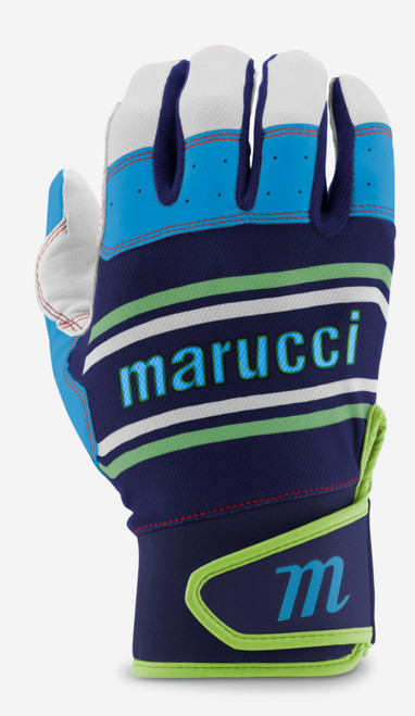 Vist Large View of Product Image Which is New SWIFT LITE NAVY/COLUMBIA YOUTH BATTING GLOVES