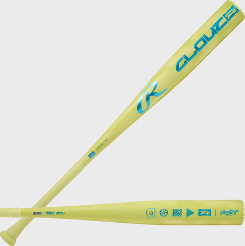 Vist Large View of Product Image Which is New Rawlings 2026 Clout Ai 32/29 BBCOR BB Bat