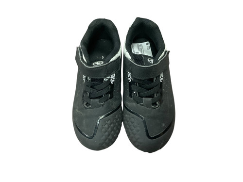 Vist Large View of Product Image Which is USED ATHLETIC WORKS BASEBALL CLEATS BB/SB Cleats Black Youth 10.0