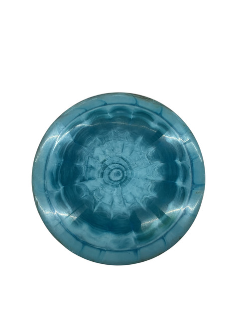Vist Large View of Product Image Which is Used Discraft 2023 TS SCORCH BOTTOM STAMP Disc Golf Driver Carolina Blue 174g