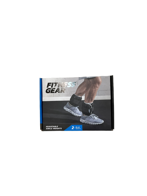 Vist Large View of Product Image Which is Used Fitness Gear 5 lb Black Ankle Weights