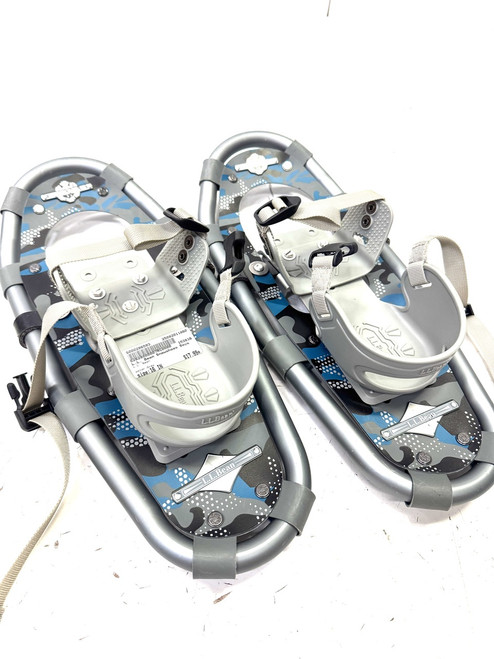 Vist Large View of Product Image Which is Used L.L. Bean Snowshoes Boys Grey 16"