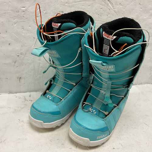 Vist Large View of Product Image Which is Used ThirtyTwo FAST TRACK Womens Snowboard Boots Carolina Blue Senior 7
