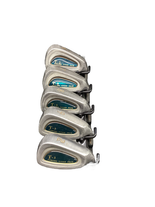 Vist Large View of Product Image Which is Used T-3 FORGED TITAN FACE Mens Golf Iron Set Right Hand 6I-PW